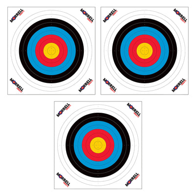 Morrell Targets 100 Pieces Thin Paper Archery Target with Card Stock, 3 Pack