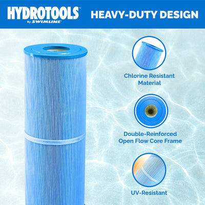 Swimline HYDROTOOLS Ultra Pool Replacement Filter, 90 Sq. Ft., Blue (Open Box)