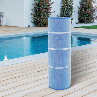Swimline HydroTools 50 Micron Easy Clean Cartridge Pool Spa Filter (Open Box)