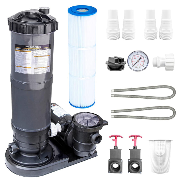 Swimline HYDROTOOLS 100 Sq Ft 1.5 HP 2 Speed Sure-Flo Pool Pump (For Parts)