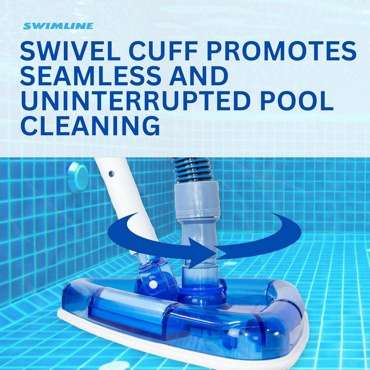 Swimline HydroTools 40’ Premium Spiral Wound Pool Vacuum Hose (Open Box) - VMInnovations