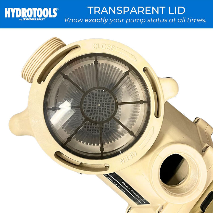 Swimline Hydrotools Variable Speed Self Priming 9720 GPH Filter Pump for Pools