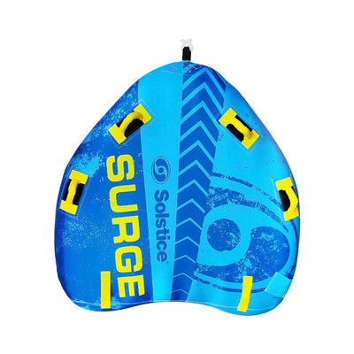 Solstice Surge Inflatable Towable 2-Person Water Sport Tube with 6 Handles - VMInnovations