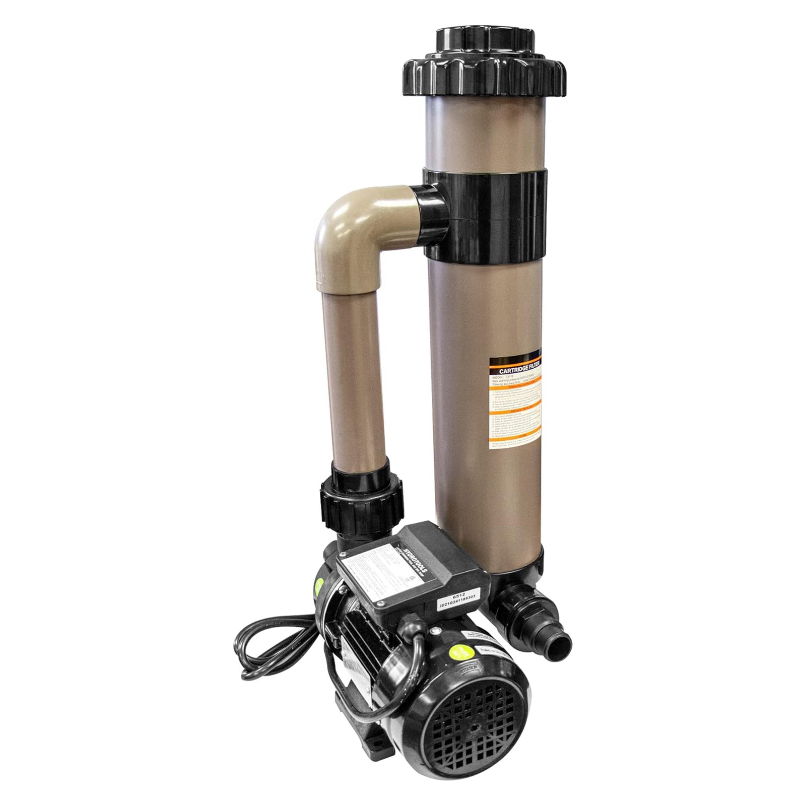 Swimline HYDROTOOLS 8 Sq Ft Cartridge Pool Filter System for Above Ground Pools - VMInnovations