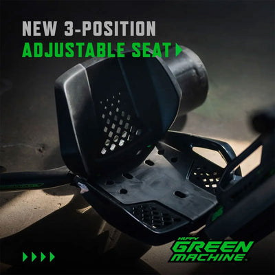 Huffy Green Machine Drift Trike 250W 36V Electric Kart, Ages 14+, Black (Used) - VMInnovations