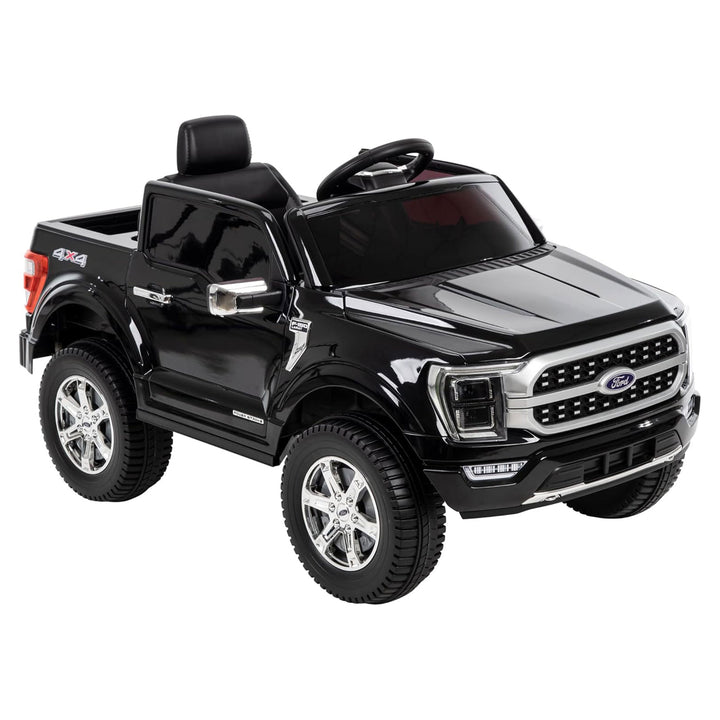 Huffy Ford F-150 Platinum Kids' Battery Ride On, 6V Electric Car for Kids, Black