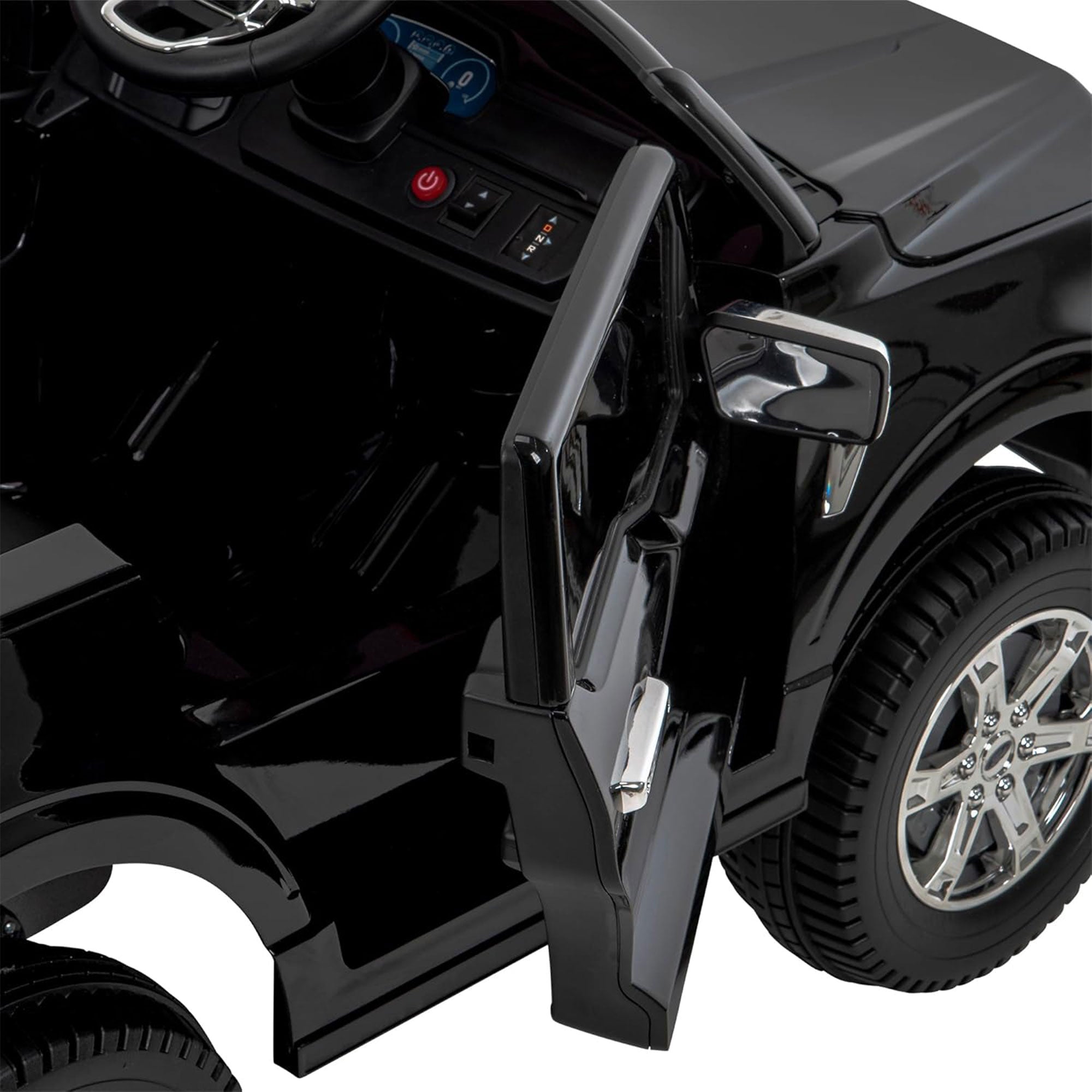 Huffy Ford F-150 Platinum Kids' Battery Ride On, 6V Electric Car for Kids, Black - VMInnovations