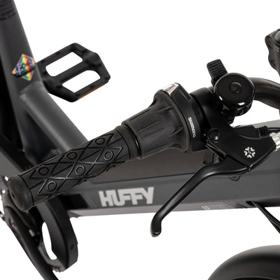 Huffy Vienna EBike for Adults, 27.5 Inch Electric Comfort Bike, Matte Storm - VMInnovations