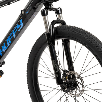 Huffy Eventis EBike for Adults, 27.5 Inch Electric Mountain Bike, Black (Used)