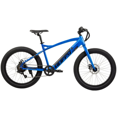 Huffy 24 Inch Quantis 250W Motor Outdoor Electric Bike, Ages 13+, Matte Cobalt - VMInnovations