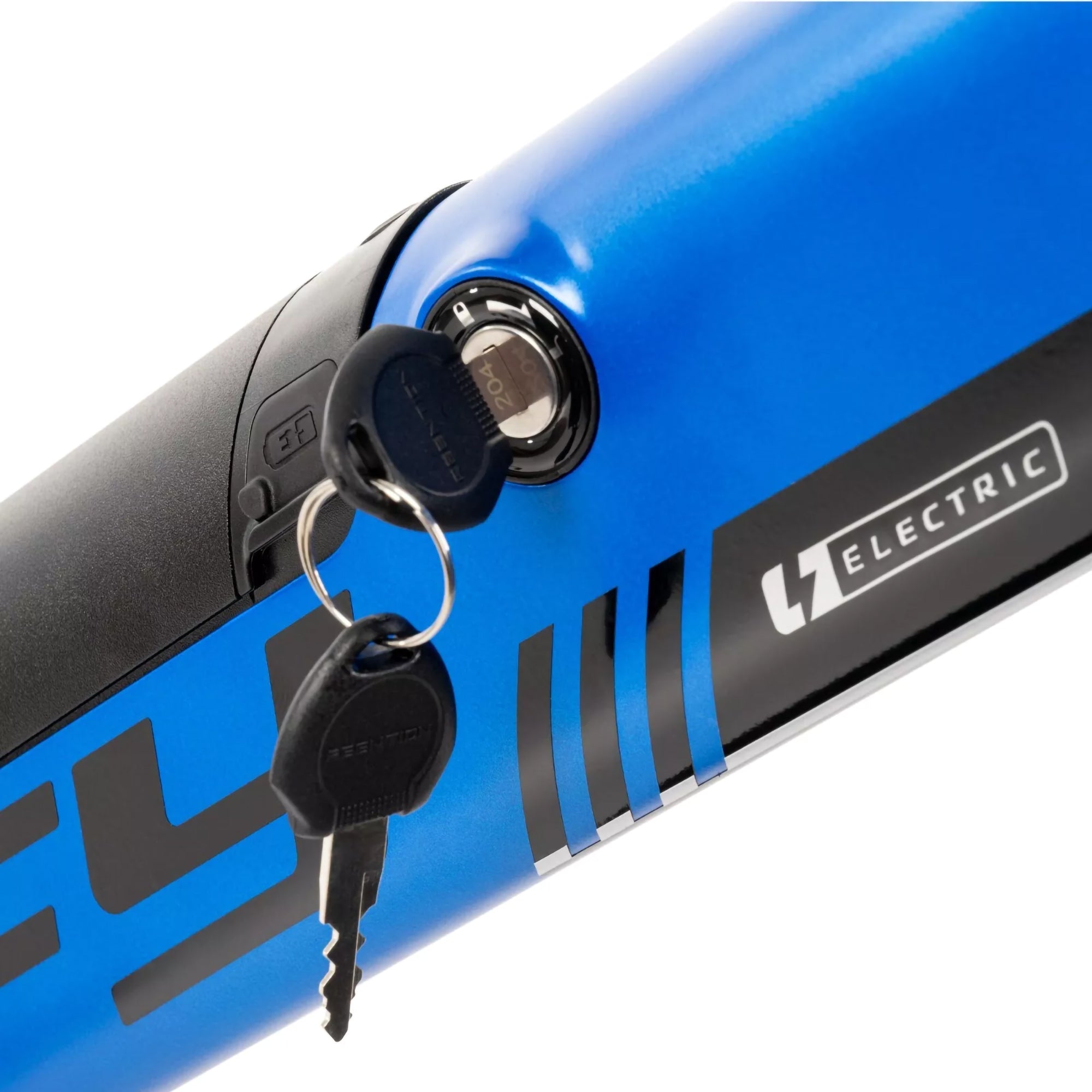 Huffy 24 Inch Quantis 250W Motor Outdoor Electric Bike, Ages 13+, Matte Cobalt - VMInnovations