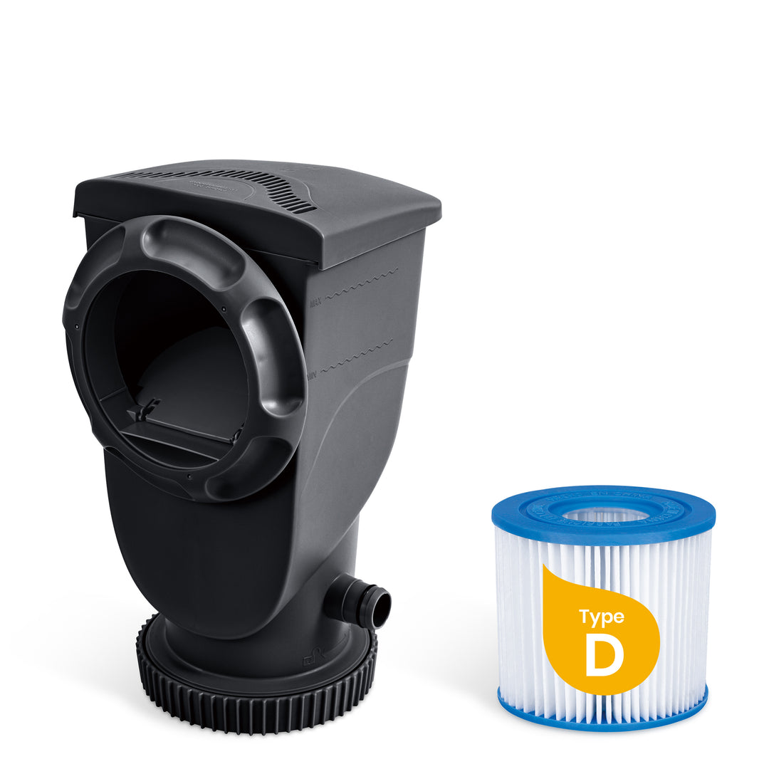 Funsicle 12' x 36" Oasis Designer Above Ground Pool, Dark Herringbone (Open Box)