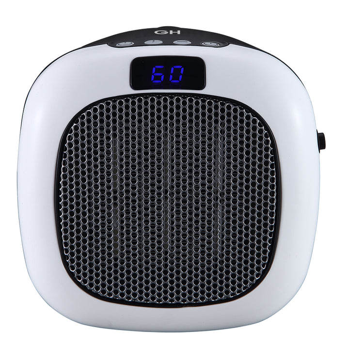 Good Housekeeping Wall-Mount Mini Space Heater w/Thermostat,750W,White(Open Box) - VMInnovations