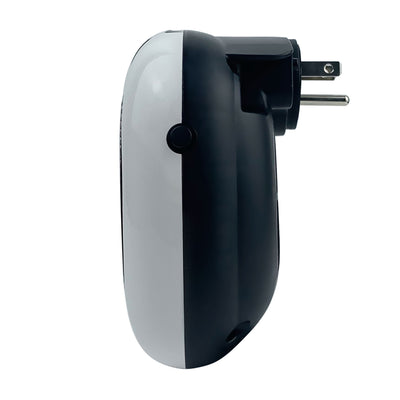 Good Housekeeping Wall-Mount Indoor Mini Space Heater w/ Thermostat, 750W, White - VMInnovations