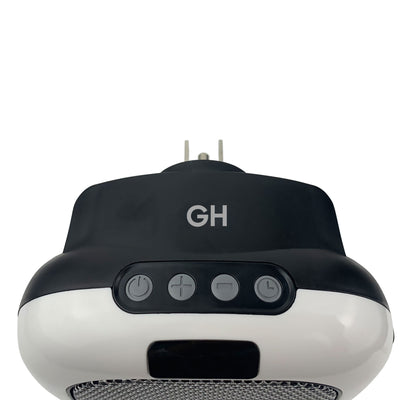 Good Housekeeping Wall-Mount Mini Space Heater w/ Thermostat, 750W, White (Used) - VMInnovations