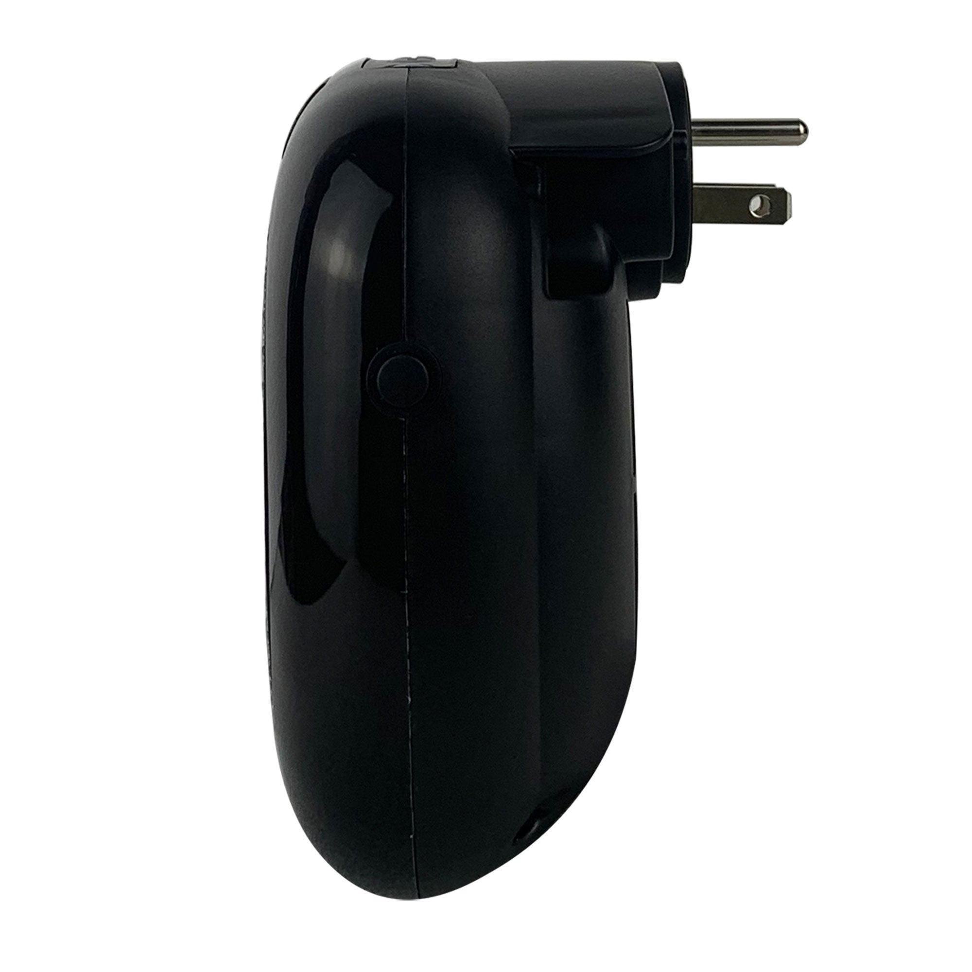 Good Housekeeping Wall-Mount Indoor Mini Space Heater w/ Thermostat, 750W, Black - VMInnovations