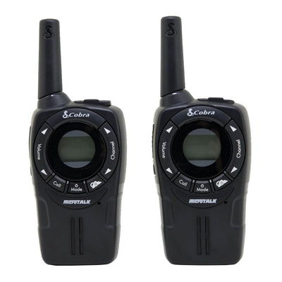 COBRA CXT235 MicroTalk 20 Mile 22 Channel Walkie Talkie 2-Way Radios (Open Box)