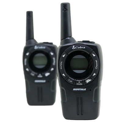 Cobra CXT235 MicroTalk 20 Mile FRS/GMRS 22 Channel 2 Way Walkie Talkie (Pair)