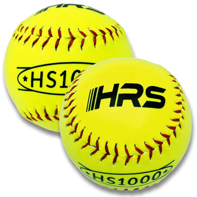 Hit Run Steal 12" Softballs w/6 Gallon Bucket & Padded Seat Top, Red (Open Box) - VMInnovations