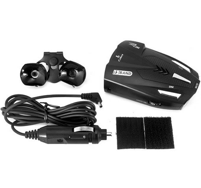 Cobra ESD 12 Band Digital Radar/Laser Detector Police Car & Traffic Voice Alert