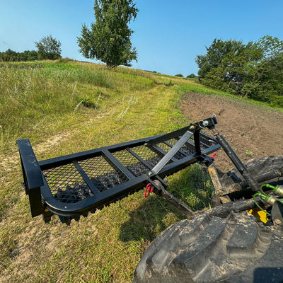 Field Tuff 5 Feet 3 Point Cultipacker, Cast Iron Wheels, 60 Inch Working Width - VMInnovations