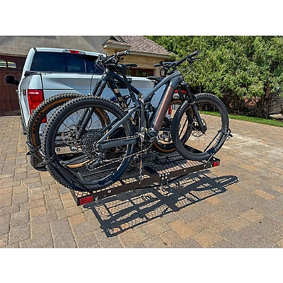 Tow Tuff Fat Tire Bike Cradle Kit for 3 Bikes with Adjustable Straps