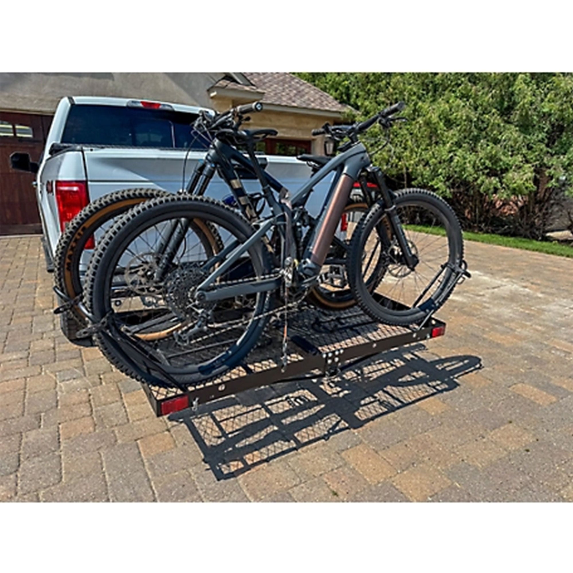 Tow Tuff Fat Tire Bike Cradle Kit for 3 Bikes with Adjustable Straps (Used)