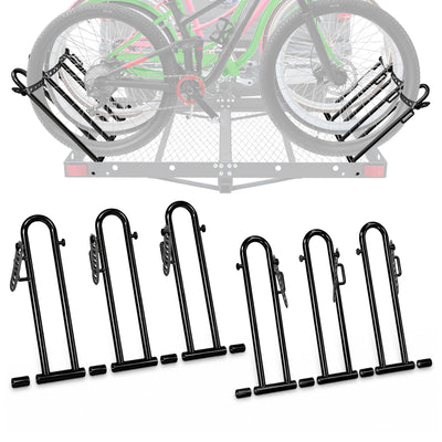 Tow Tuff Fat Tire Bike Cradle Kit for 3 Bikes with Adjustable Straps (Open Box)