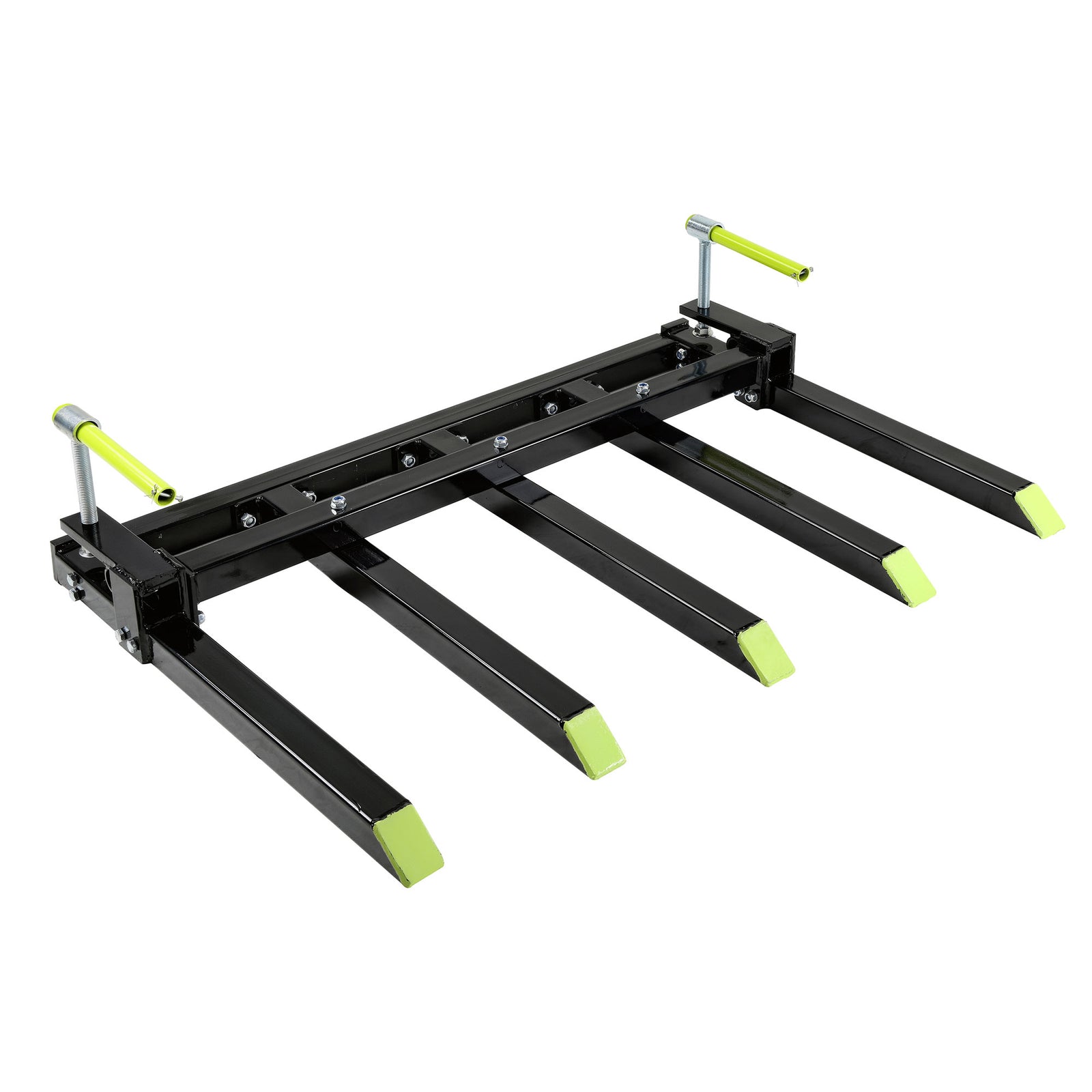 Field Tuff Debris Forks for Skid Loader or Tractor, 2500 lb. Capacity, Black - VMInnovations
