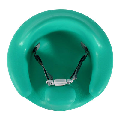 Bumbo Baby Soft Foam Wide Floor Seat w/3 Point Adjustable Harness, 3 Pack, Aqua - VMInnovations