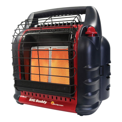 Mr. Heater 2 Pack Big Buddy 4K-18K BTU 3 Setting Portable LP Gas Heater Unit - VMInnovations