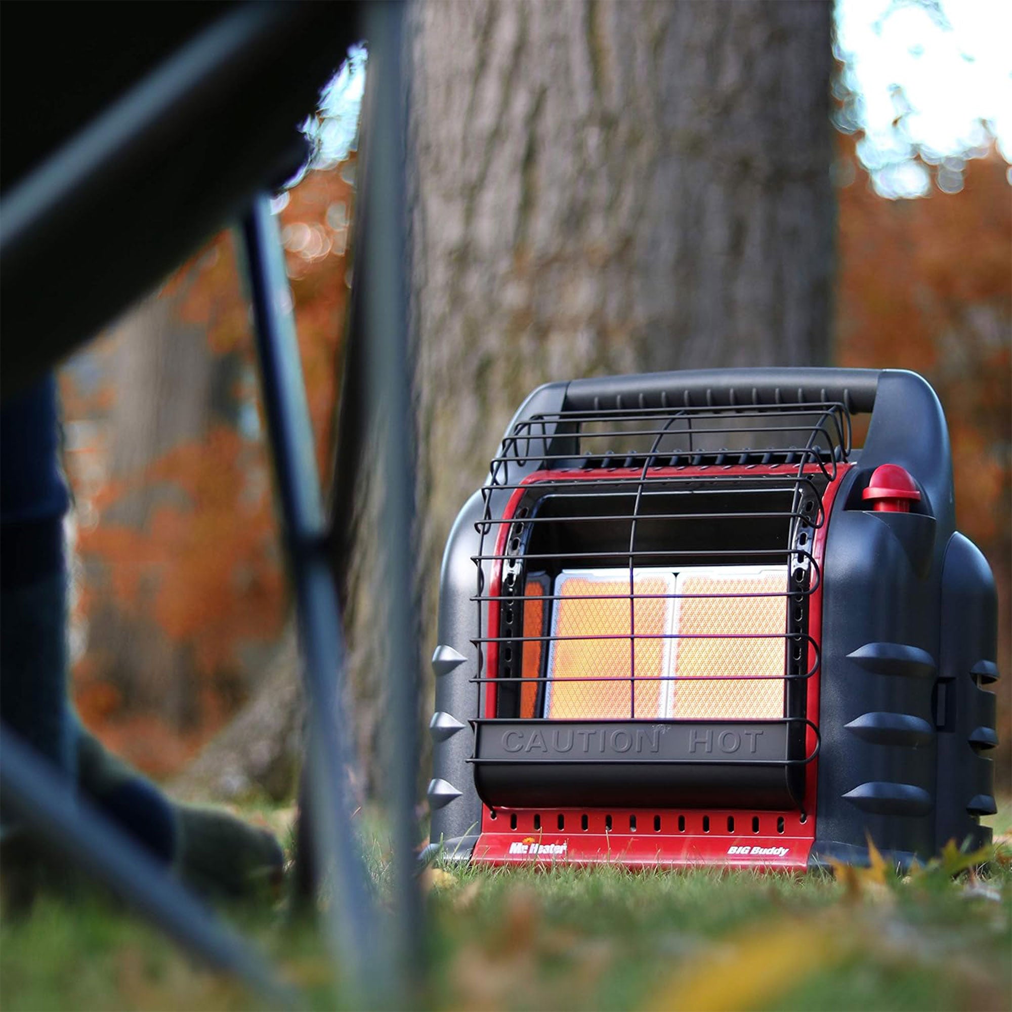 Mr. Heater Big Buddy 4,000 to 18,000 BTU 3 Setting Portable LP Gas Heater Unit - VMInnovations