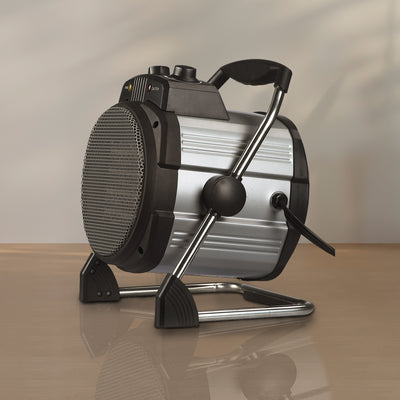 Geneva Industrial 2 Pack Portable Ceramic Heater 3 Setting Adjustable Thermostat - VMInnovations