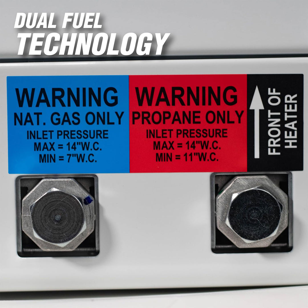 Mr. Heater 20,000 BTU Blue Flame Vent-Free Wall Heater, Covers 700 Sq. Ft, White - VMInnovations