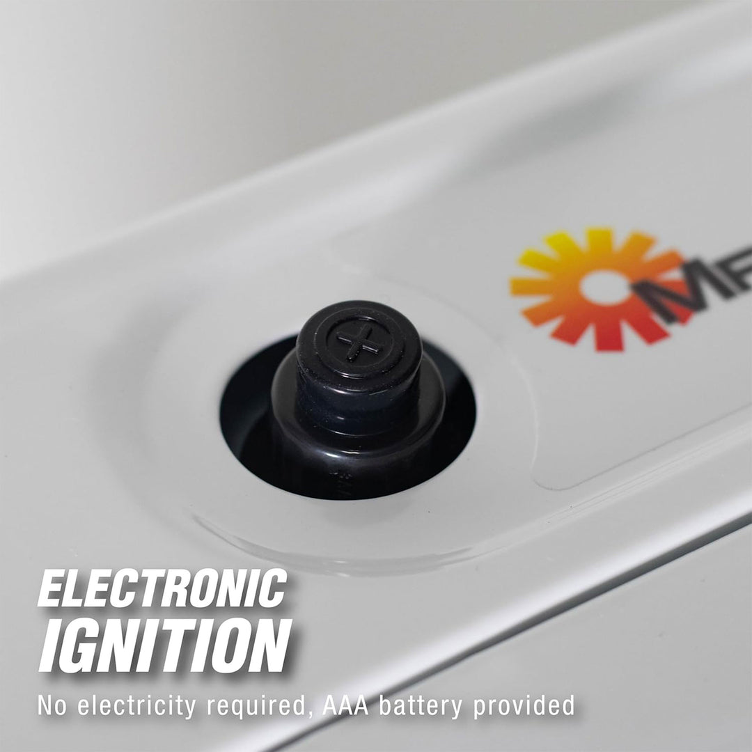 Mr. Heater 20,000 BTU Blue Flame Vent-Free Wall Heater, Covers 700 Sq. Ft, White - VMInnovations