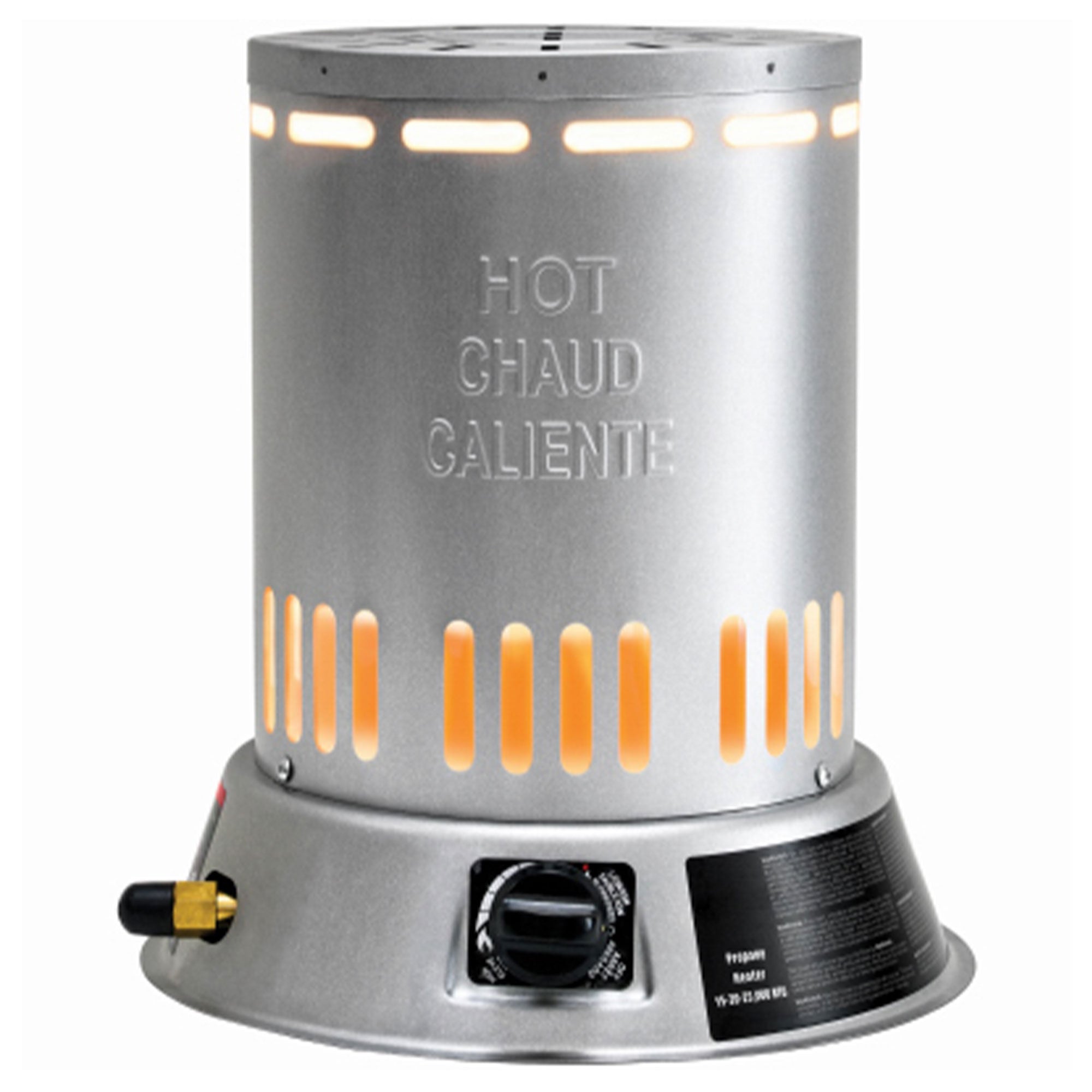 Dura Heat 2 Pack 25,000 BTU 600 Sq. Ft Portable Outdoor Propane Gas Space Heater