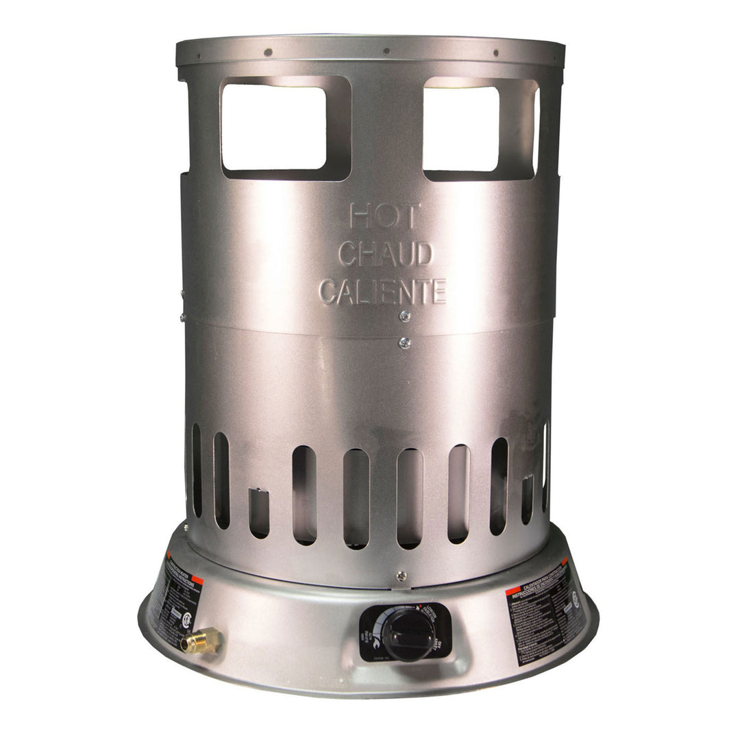 Dura Heat Portable 80000 BTU Convection Style LP Gas Heater, 2000 Sq Ft Coverage - VMInnovations