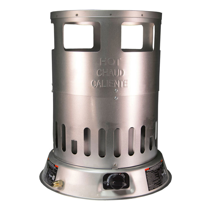 Dura Heat Portable 80000 BTU Convection Style LP Gas Heater, 2000 Sq Ft Coverage - VMInnovations