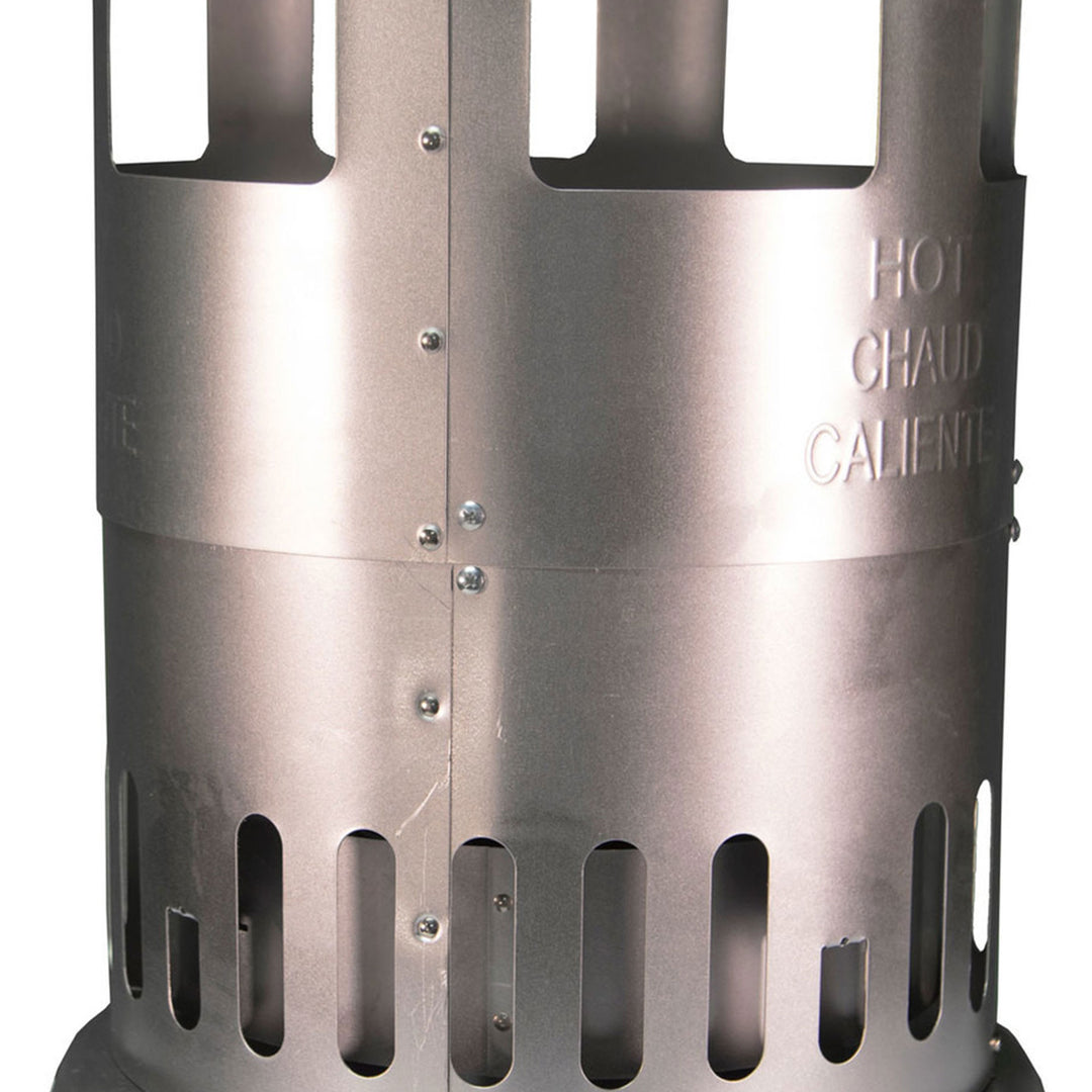 Dura Heat Portable 80000 BTU Convection Style LP Gas Heater, 2000 Sq Ft Coverage - VMInnovations