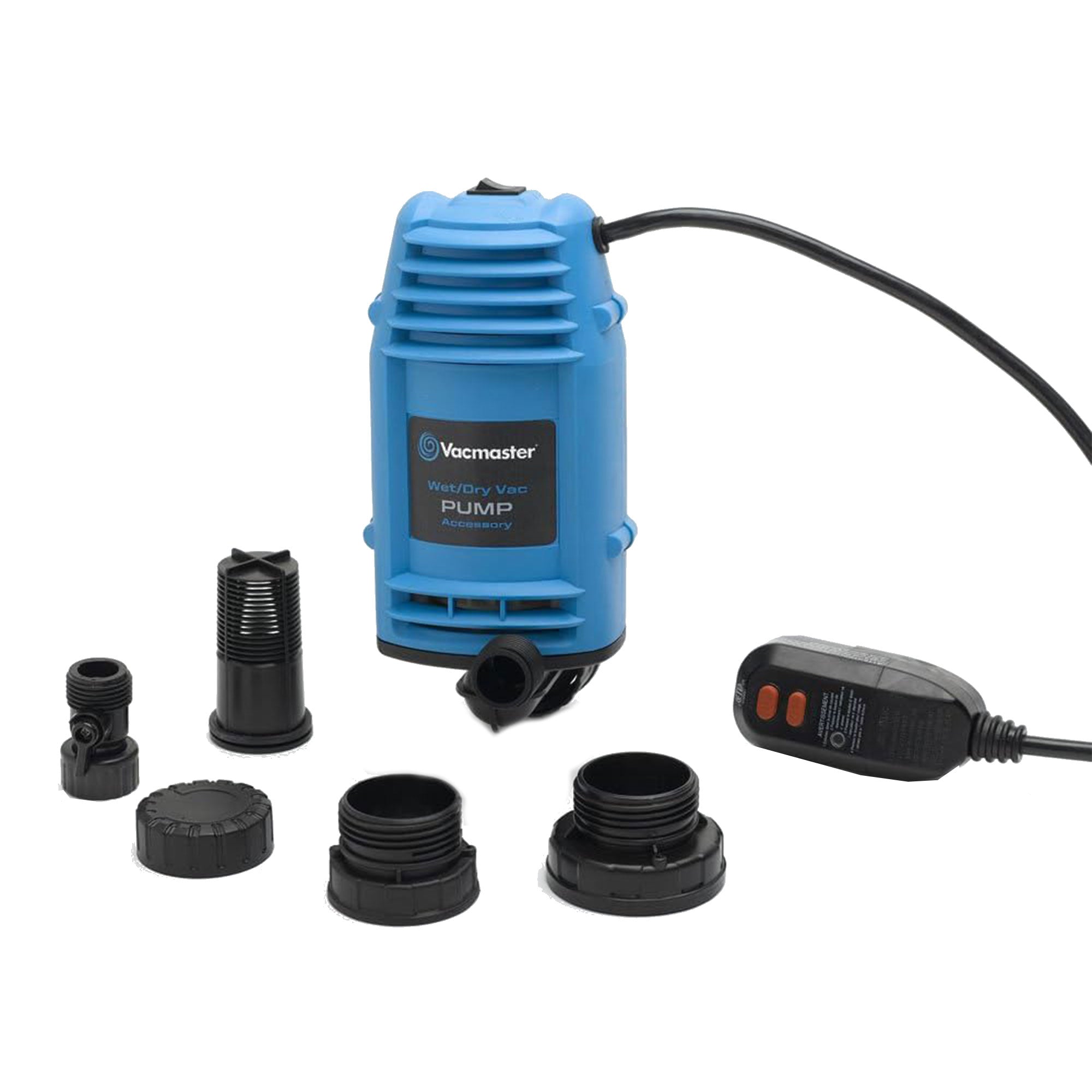 Vacmaster Wet and Dry Pump with Shut Off Valve and High Impact Housing(Open Box) - VMInnovations