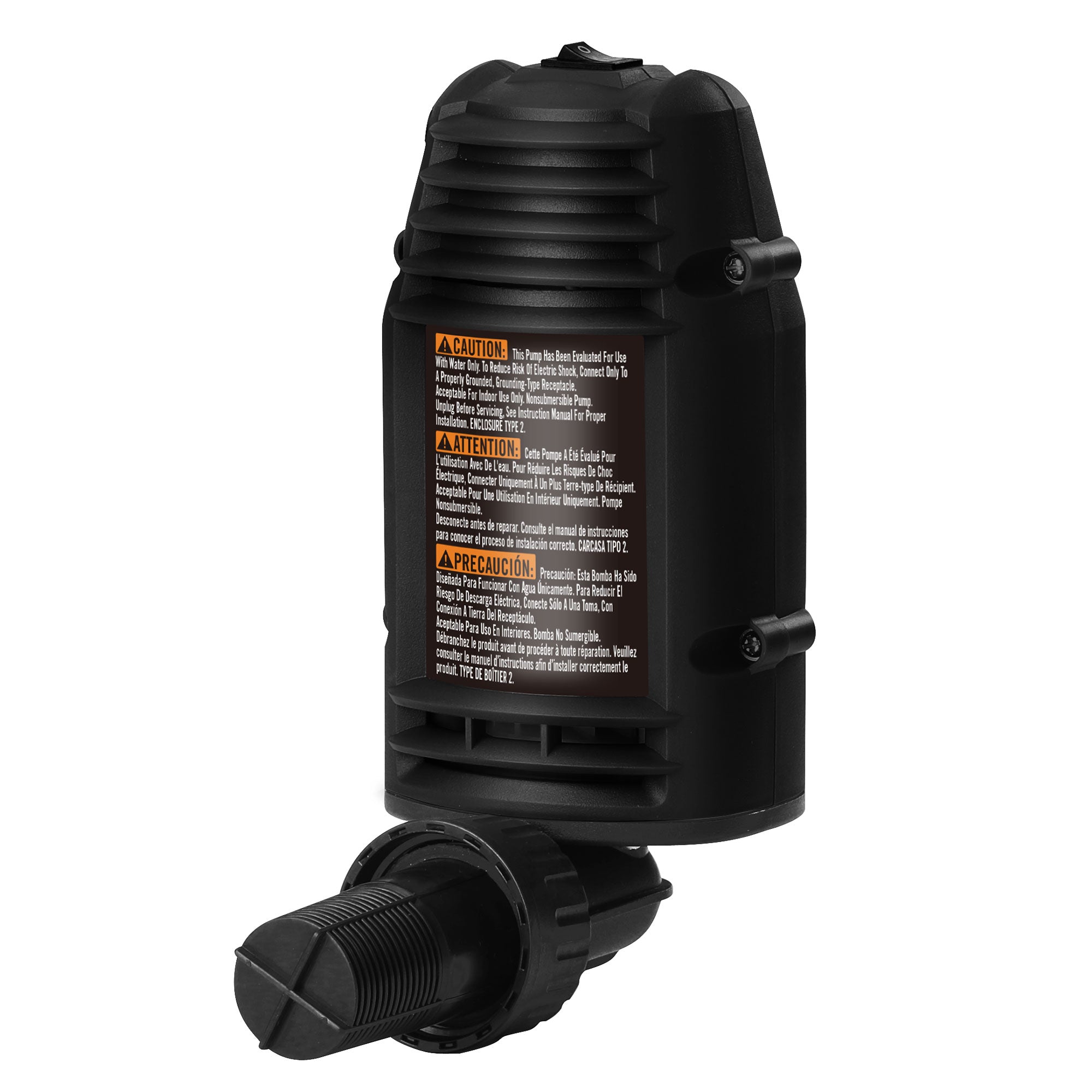 Vacmaster Wet and Dry Pump with Shut Off Valve and High Impact Housing(Open Box) - VMInnovations