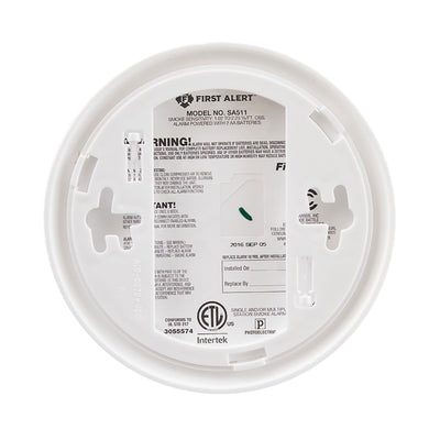 First Alert 2-Pack Smoke and Carbon Monoxide Detector with 120 Volt Battery