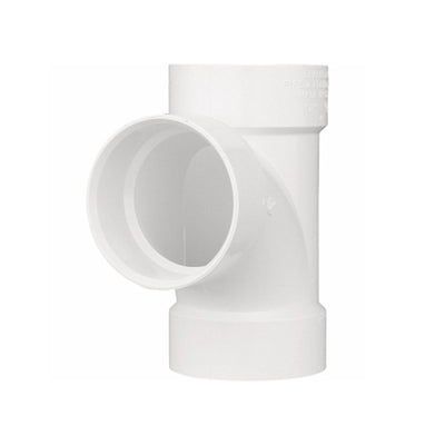 CHARLOTTE PIPE 40 DWV 6 Inch Non Pressure PVC Pipe Connector, White (Used) - VMInnovations