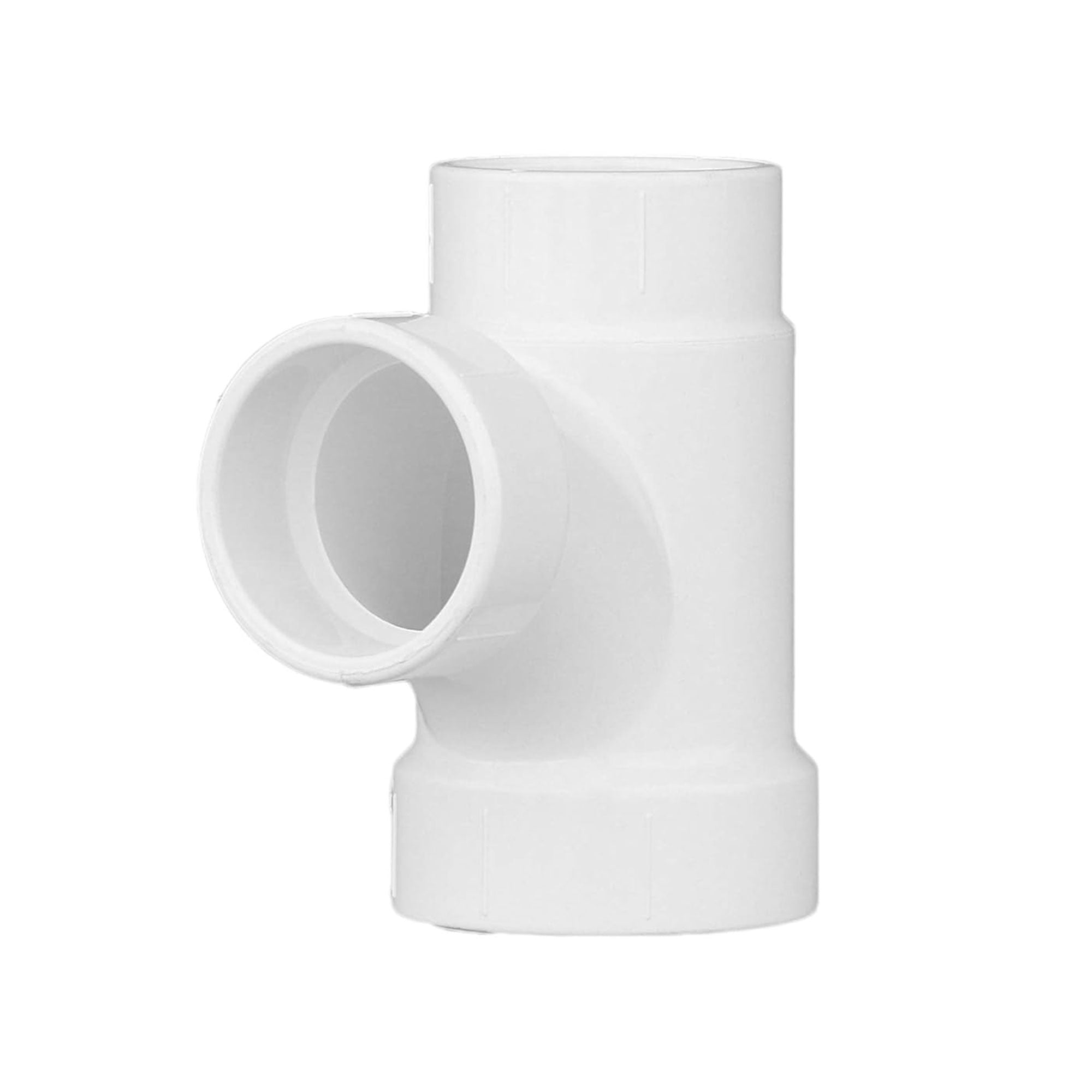 CHARLOTTE PIPE 40 DWV 6 Inch Non Pressure PVC Pipe Connector, White (Used)