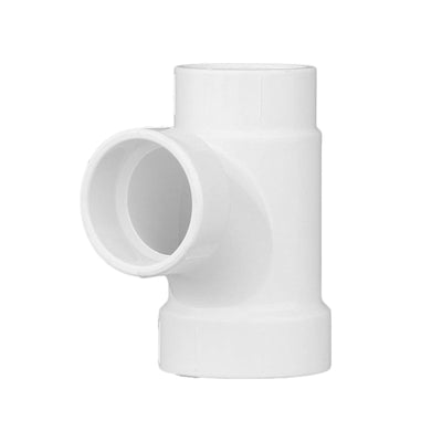 CHARLOTTE PIPE 40 DWV 6 Inch Non Pressure PVC Pipe Connector, White (Used)