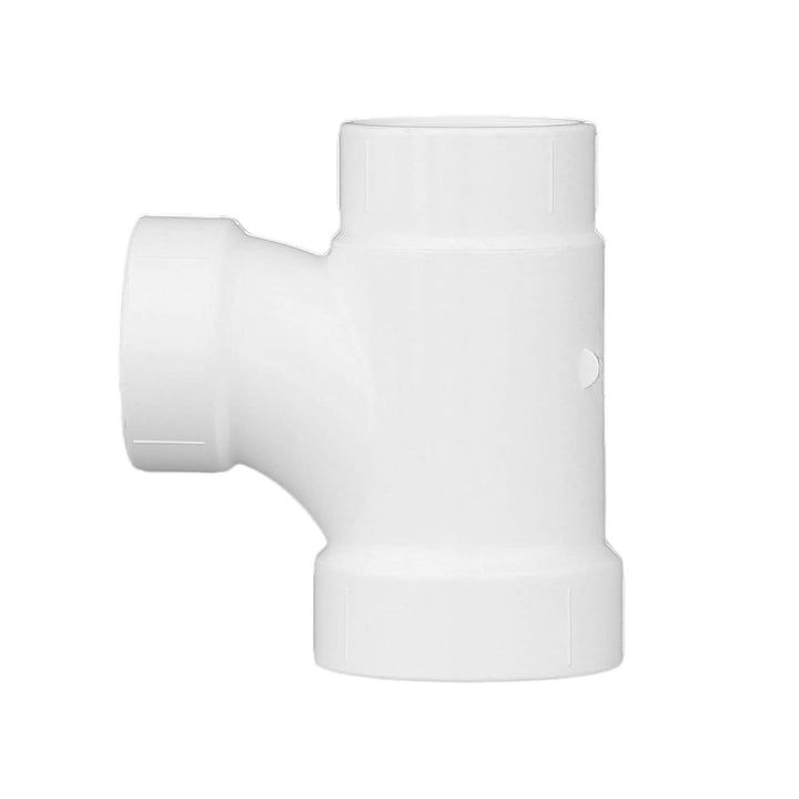 CHARLOTTE PIPE 40 DWV 6 Inch Non Pressure PVC Pipe Connector, White (Used)