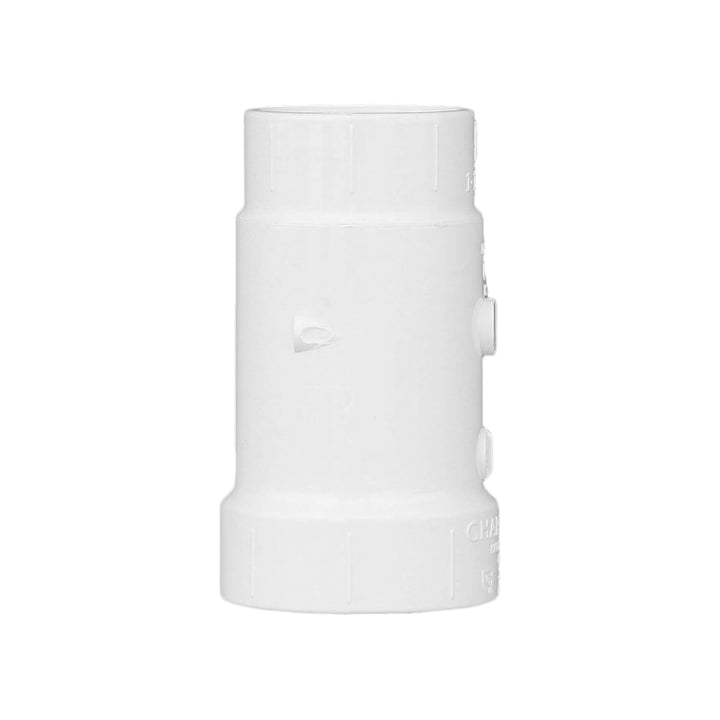 CHARLOTTE PIPE 40 DWV 6 Inch Non Pressure PVC Pipe Connector, White (Used)