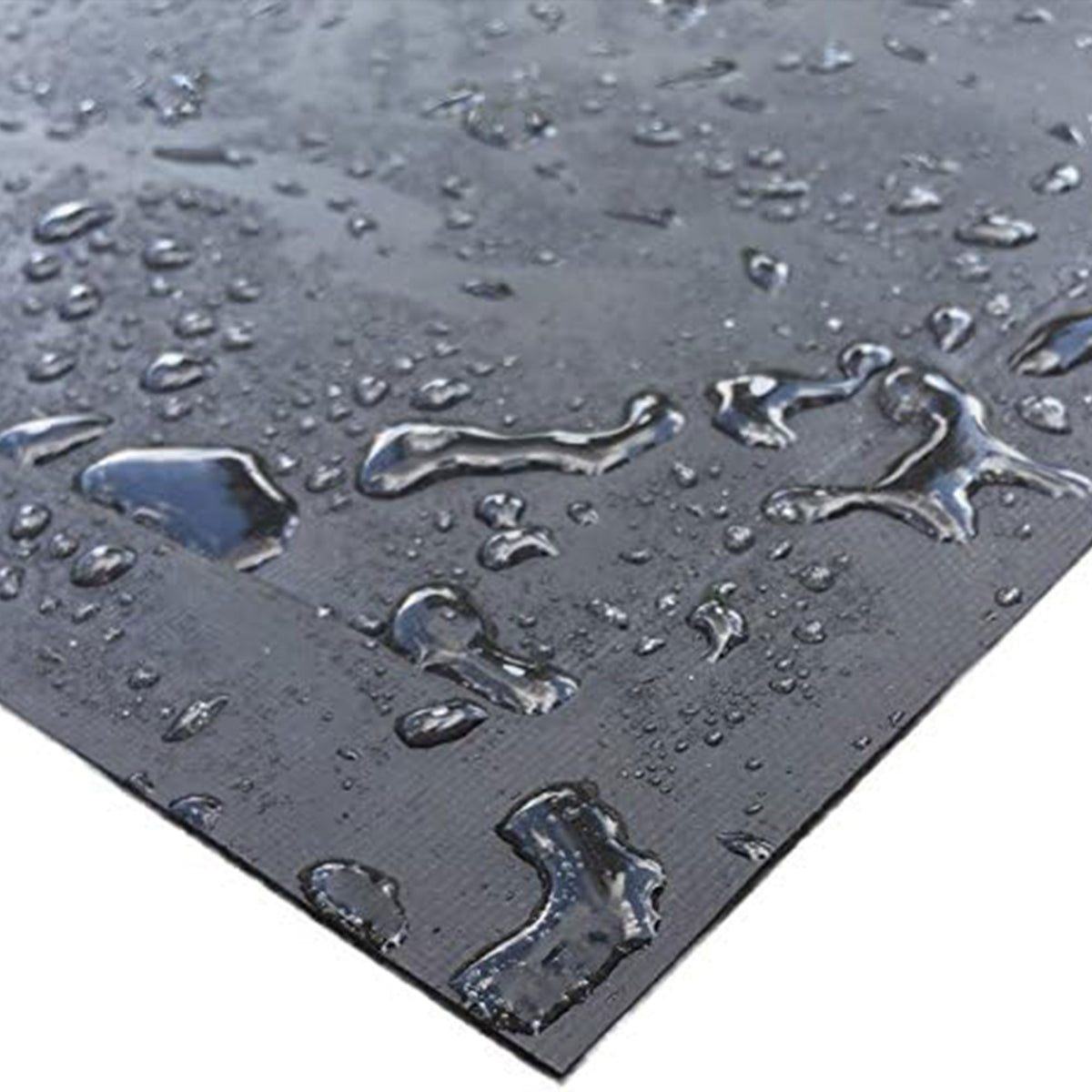 Diversitech 2 Pack Outdoor Gas Grill BBQ and Patio Fire Pit Mat, 48"x30", Black
