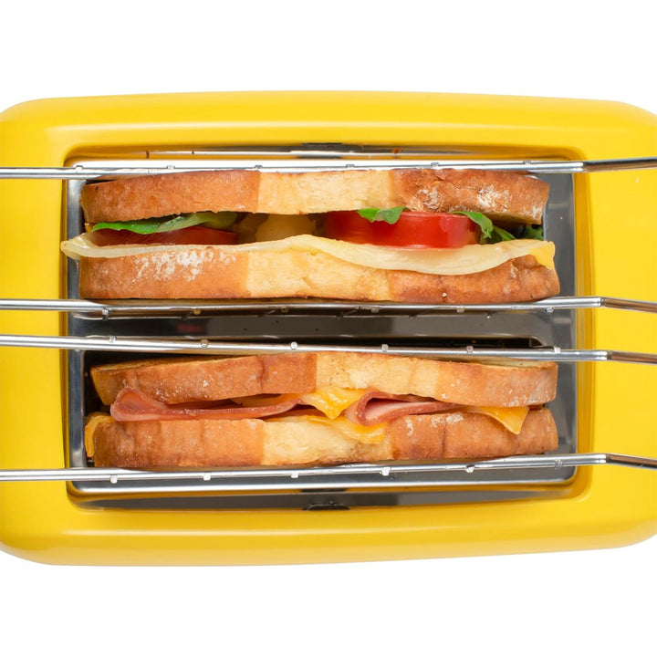Nostalgia Easy Clean Grilled Cheese Sandwich Toaster w/2 Toasting Baskets (Used) - VMInnovations