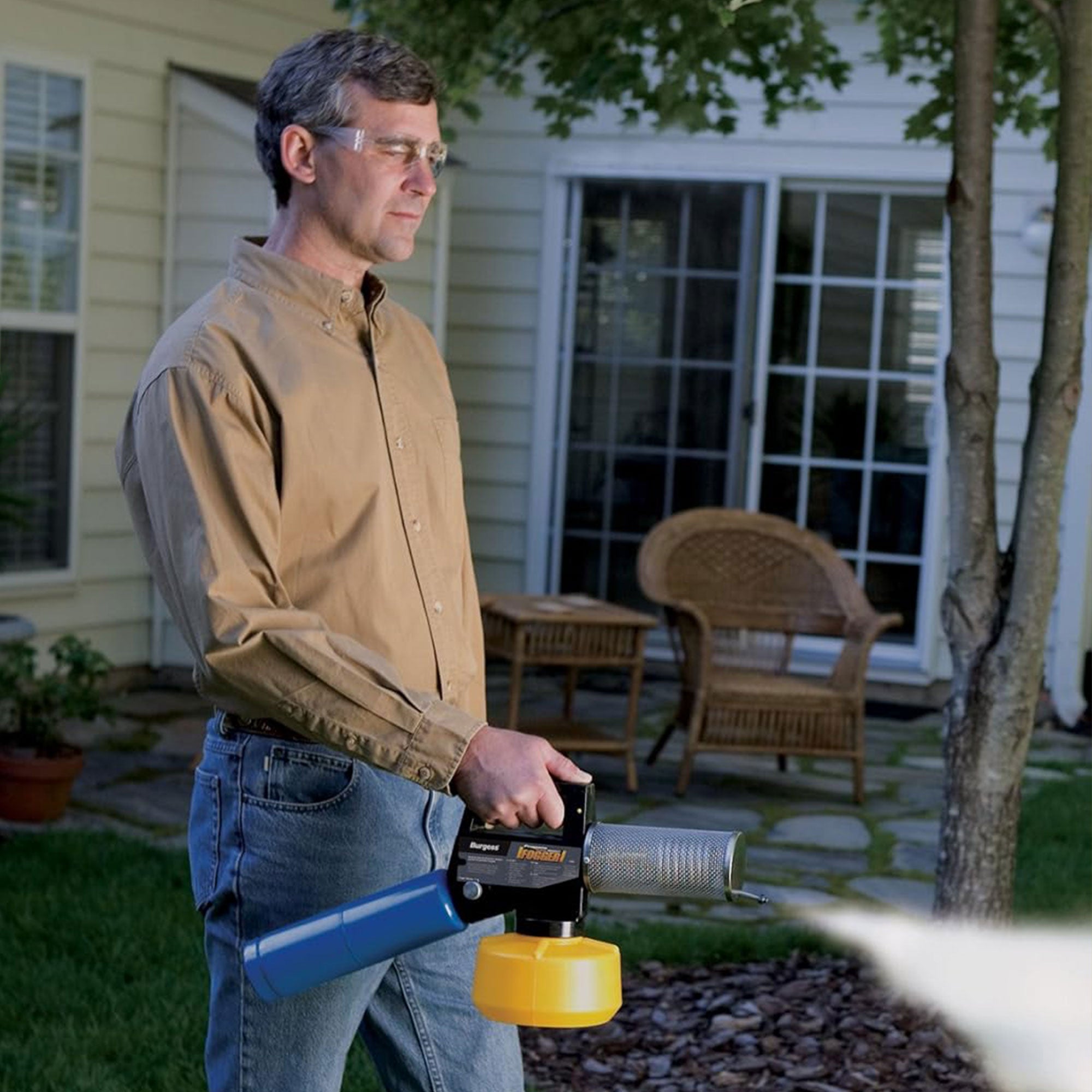 Burgess 2 Pack Odorless Propane Insect Fogger for Yard and Mosquito Control
